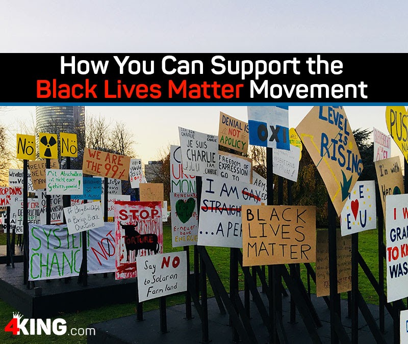 how you can support the Black Lives Matter movement