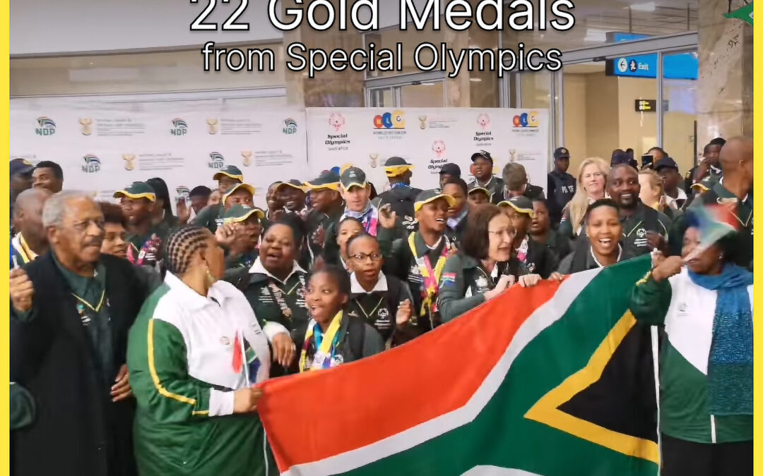 South Africa brings back 22 Gold Medals from Special Olympics